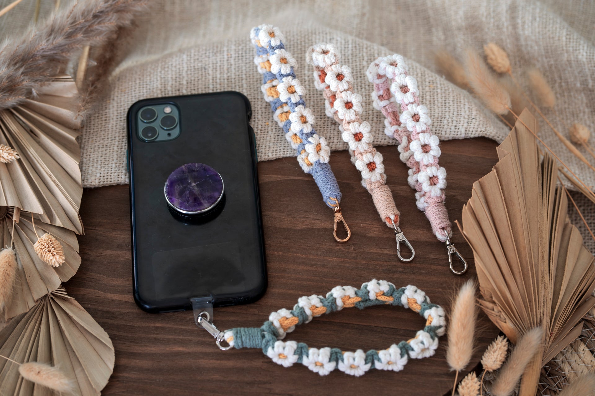 Telefoonwristlet Daisy